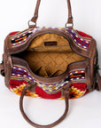 American Darling Duffel Saddle Blanket Genuine Leather women bag western handbag purse