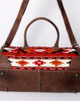 American Darling Duffel Saddle Blanket Genuine Leather women bag western handbag purse