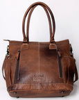American Darling Tote Saddle Blanket Genuine Leather women bag western handbag purse