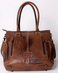 American Darling Tote Saddle Blanket Genuine Leather women bag western handbag purse