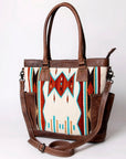 American Darling Tote Saddle Blanket Genuine Leather women bag western handbag purse