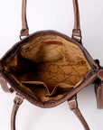 American Darling Tote Saddle Blanket Genuine Leather women bag western handbag purse