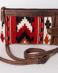 American Darling Cross Body Saddle Blanket Genuine Leather women bag western handbag purse