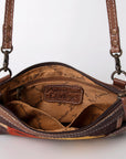 American Darling Cross Body Saddle Blanket Genuine Leather women bag western handbag purse