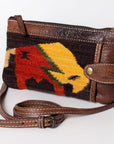 American Darling Cross Body Saddle Blanket Genuine Leather women bag western handbag purse