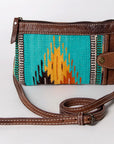 American Darling Cross Body Saddle Blanket Genuine Leather women bag western handbag purse