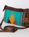 American Darling Cross Body Saddle Blanket Genuine Leather women bag western handbag purse