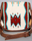 American Darling Cross Body Saddle Blanket Genuine Leather women bag western handbag purse