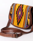 American Darling Cross Body Saddle Blanket Genuine Leather women bag western handbag purse