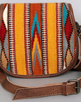American Darling Cross Body Saddle Blanket Genuine Leather women bag western handbag purse
