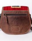 American Darling Cross Body Saddle Blanket Genuine Leather women bag western handbag purse