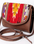 American Darling Messenger Saddle Blanket Genuine Leather women bag western handbag purse
