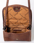 American Darling Messenger Saddle Blanket Genuine Leather women bag western handbag purse