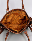 American Darling Tote Saddle Blanket Genuine Leather women bag western handbag purse