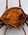 American Darling Tote Saddle Blanket Genuine Leather women bag western handbag purse