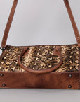 American Darling ADBG1019A Tote Hair On Genuine Leather women bag western handbag purse