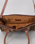American Darling ADBG1019A Tote Hair On Genuine Leather women bag western handbag purse