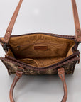 American Darling ADBG1021A Hobo Hair-On Genuine Leather women bag western handbag purse