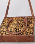 American Darling ADBG1021A Hobo Hair-On Genuine Leather women bag western handbag purse