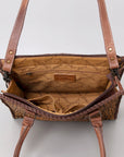American Darling ADBG1021A Hobo Hair-On Genuine Leather women bag western handbag purse