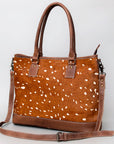 American Darling ADBG1022A Hobo Hair-On Genuine Leather women bag western handbag purse