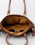 American Darling ADBG1022A Hobo Hair-On Genuine Leather women bag western handbag purse