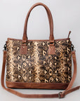 American Darling ADBG1022A Hobo Hair-On Genuine Leather women bag western handbag purse