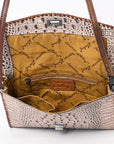 ADBG1023A American Darling Coin Purse Crocodile embossed Genuine Leather women bag western handbag purse