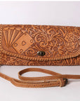 American Darling Wallet Hand Tooled Genuine Leather women bag western handbag purse