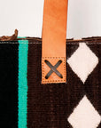 American Darling Tote Saddle Blanket Genuine Leather Women Bag Western Handbag Purse