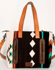 American Darling Tote Saddle Blanket Genuine Leather Women Bag Western Handbag Purse