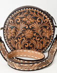 ADBGA305 American Darling Hand Tooled Genuine Leather Women Bag Western Handbag Purse