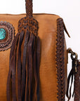American Darling Duffel Genuine Leather Women Bag Western Handbag Purse
