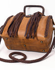 American Darling Duffel Genuine Leather Women Bag Western Handbag Purse