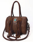 American Darling Duffel Genuine Leather Women Bag Western Handbag Purse