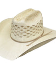 Lonestar The Ranch Vented Straw Bangora a Cattlemans Crease 4 1/4 Brim
