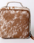 American Darling Jewelry Case Hair-On Genuine Leather Women Bag Western Handbag Purse