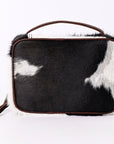 American Darling ADBGA316 Jewelry Case Hand Tooled Hair-On Genuine Leather Women Bag Western Handbag Purse