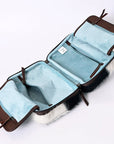 American Darling ADBGA316 Jewelry Case Hand Tooled Hair-On Genuine Leather Women Bag Western Handbag Purse
