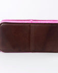 American Darling Jewelry Case Hair-On Genuine Leather Women Bag Western Handbag Purse
