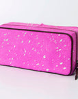 American Darling Jewelry Case Hair-On Genuine Leather Women Bag Western Handbag Purse