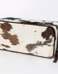 American Darling Jewelry Case Hair-On Genuine Leather Women Bag Western Handbag Purse