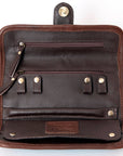 American Darling Jewelry Case Hand Tooled Saddle Blanket Genuine Leather Women Bag Western Handbag Purse