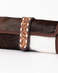 American Darling Jewelry Case Hand Tooled Saddle Blanket Genuine Leather Women Bag Western Handbag Purse
