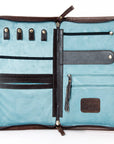 American Darling Hand Tooled Hair On Genuine Leather Women Bag Western Handbag Purse