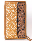 American Darling Hand Tooled Hair On Genuine Leather Women Bag Western Handbag Purse