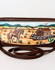 American Darling Wallet Genuine Leather Women Bag Western Handbag Purse