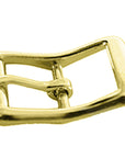 3/4" Hilason Die Cast Center Bar Roller Buckle Brass Plt. – Hilason
