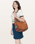 American Darling Hobo Saddle Blanket Genuine Leather women bag western handbag purse