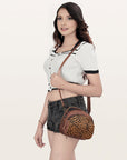 American Darling Genuine Leather Women Bag Western Handbag Purse